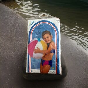 VINTAGE 1999 Intex  20" Beach Ball #59020 The Wet Set - Old‎ Stock Sealed RARE!